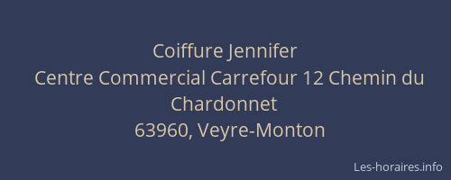 Coiffure Jennifer
