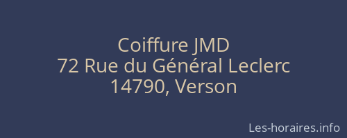 Coiffure JMD