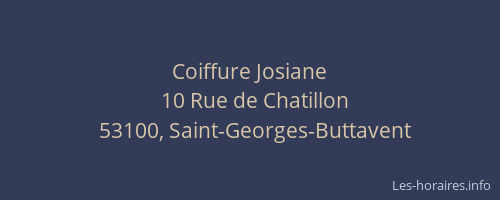 Coiffure Josiane