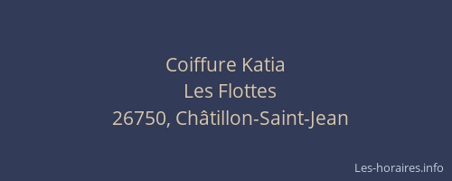 Coiffure Katia