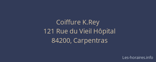Coiffure K.Rey