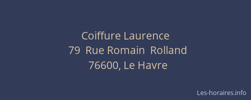 Coiffure Laurence