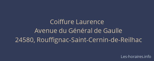 Coiffure Laurence