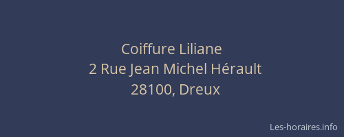 Coiffure Liliane