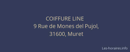 COIFFURE LINE
