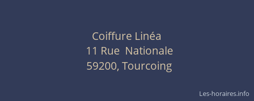 Coiffure Linéa