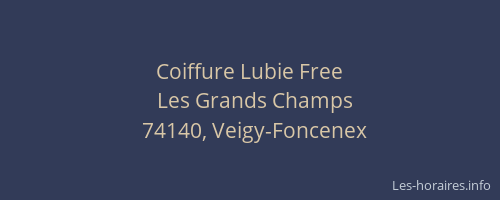 Coiffure Lubie Free