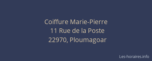 Coiffure Marie-Pierre