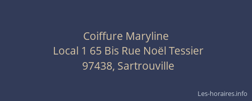 Coiffure Maryline