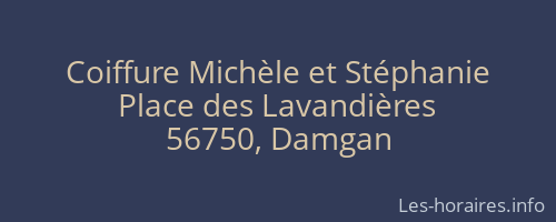 Coiffure Michèle et Stéphanie