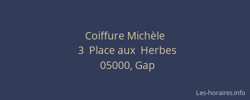 Coiffure Michèle