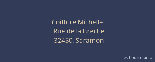 Coiffure Michelle