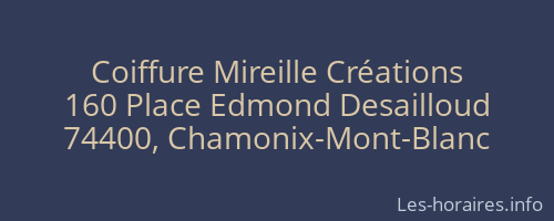 Coiffure Mireille Créations