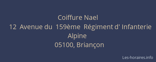Coiffure Nael