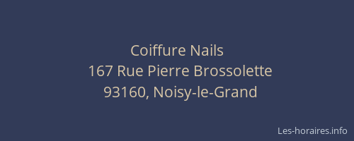 Coiffure Nails