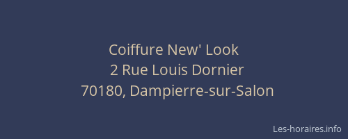 Coiffure New' Look