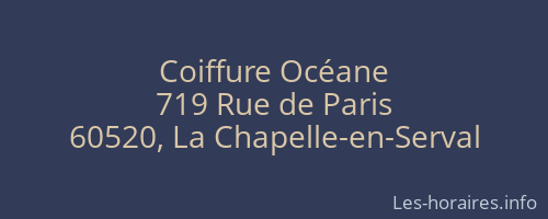 Coiffure Océane