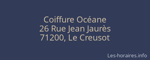 Coiffure Océane