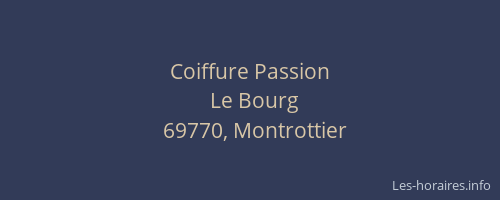Coiffure Passion
