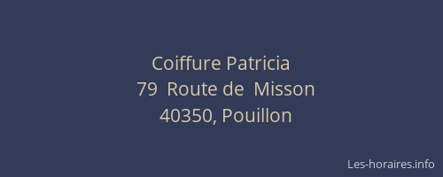 Coiffure Patricia