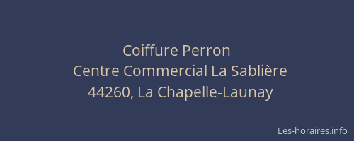 Coiffure Perron