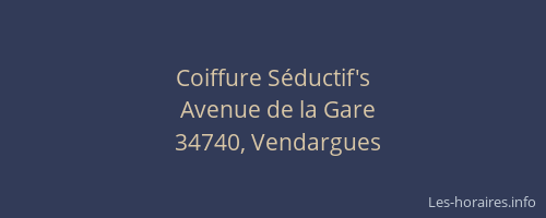 Coiffure Séductif's