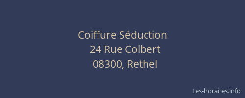 Coiffure Séduction