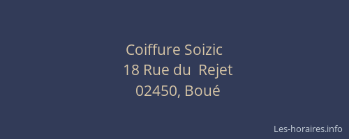 Coiffure Soizic
