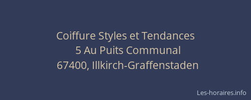 Coiffure Styles et Tendances