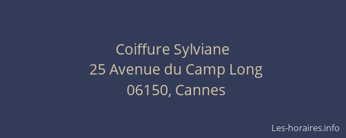 Coiffure Sylviane