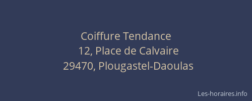 Coiffure Tendance