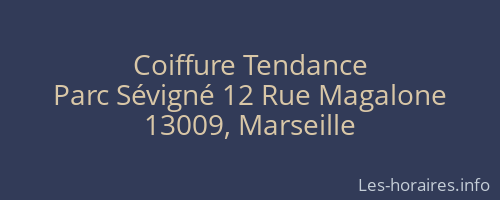 Coiffure Tendance