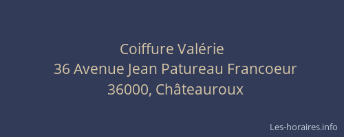 Coiffure Valérie