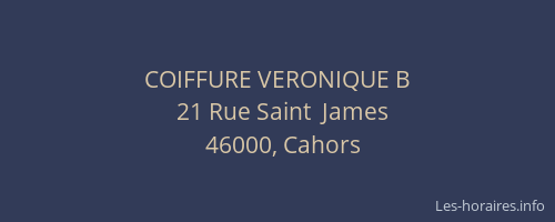 COIFFURE VERONIQUE B