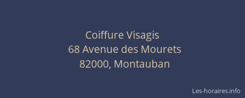 Coiffure Visagis