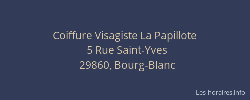 Coiffure Visagiste La Papillote