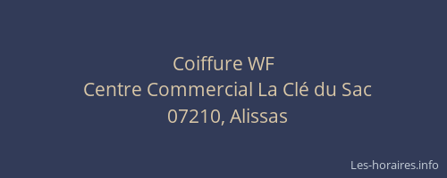 Coiffure WF