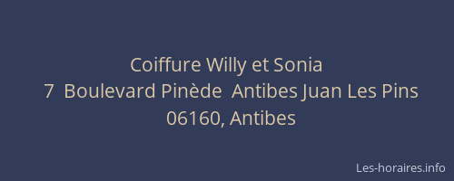 Coiffure Willy et Sonia