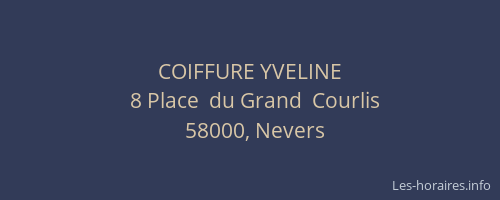 COIFFURE YVELINE