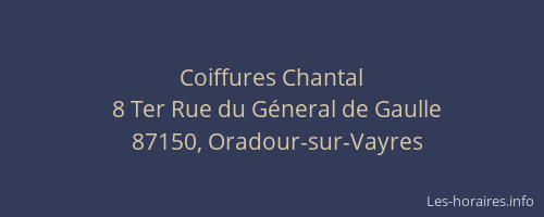 Coiffures Chantal