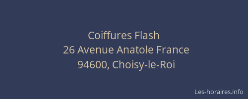 Coiffures Flash