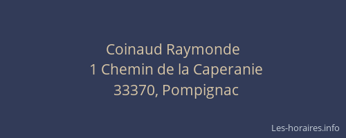 Coinaud Raymonde