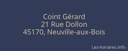 Coint Gérard