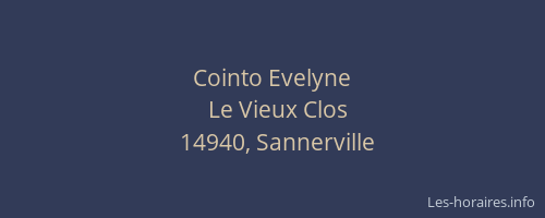 Cointo Evelyne