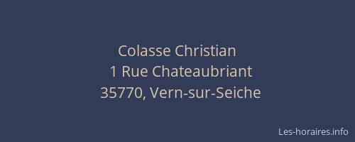Colasse Christian
