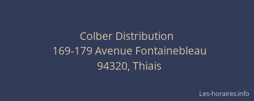 Colber Distribution