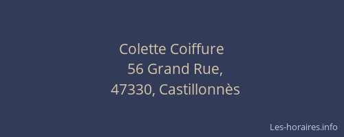 Colette Coiffure