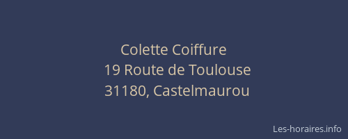 Colette Coiffure