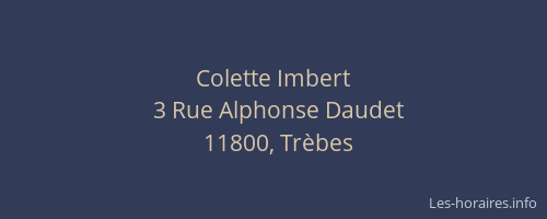 Colette Imbert
