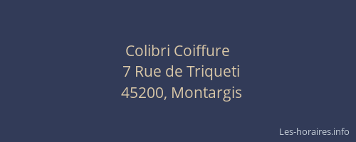 Colibri Coiffure